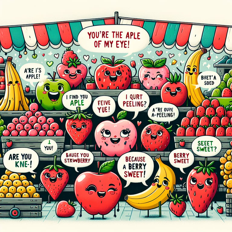 fruit pick up lines image